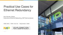 Practical Use Cases for Ethernet Redundancy - IEEE 802