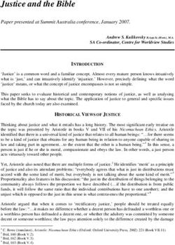 Justice and the Bible - Paper presented at Summit Australia conference, January 2007.
