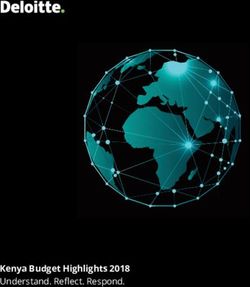 Kenya Budget Highlights 2018 - Understand. Reflect. Respond - Deloitte