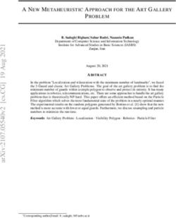 A NEW METAHEURISTIC APPROACH FOR THE ART GALLERY PROBLEM