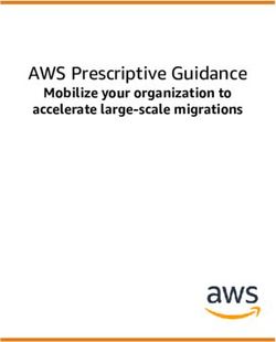 AWS Prescriptive Guidance - Mobilize your organization to accelerate large-scale migrations - AWS Documentation