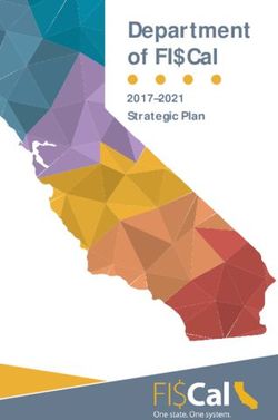 Department of FI$Cal 2017-2021 Strategic Plan