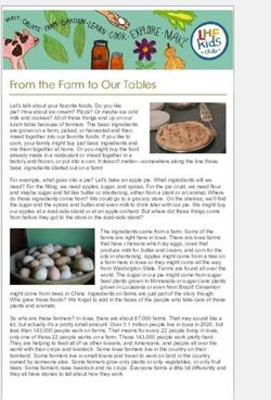 From the Farm to Our Tables - Living History Farms
