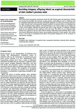 Revisiting telegony: offspring inherit an acquired characteristic of their mother's previous mate