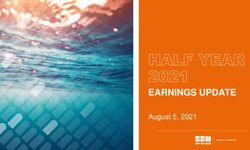 EARNINGS UPDATE August 5, 2021 - SBM Offshore