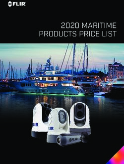 2020 MARITIME PRODUCTS PRICE LIST - Furuno