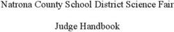Natrona County School District Science Fair Judge Handbook