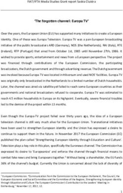 The forgotten channel: Europa TV' - FIAT/IFTA