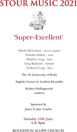 STOUR MUSIC 2021 'Super-Excellent'