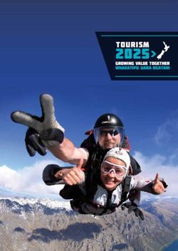 2025 Tourism GROWING value together Whakatipu Uara Ngatahi