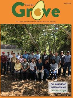 CAC HOSTS FOOD SAFETY OFFICIALS - READ MORE ON PAGE 8 - FALL 2018 - CALIFORNIA ...