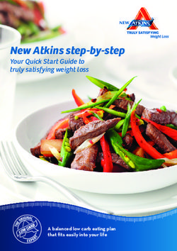 New Atkins step-by-step - Your Quick Start Guide to truly satisfying weight loss - A balanced low carb eating plan that fits easily into your life