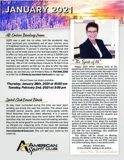 JANUARY 2021 - American Bank