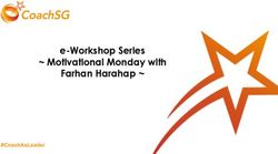 E-WORKSHOP SERIES MOTIVATIONAL MONDAY WITH FARHAN HARAHAP - #COACHASLEADER - SPORT SINGAPORE