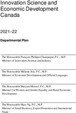 Innovation Science and Economic Development Canada - Innovation, Science and Economic Development ...