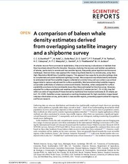 A comparison of baleen whale density estimates derived from overlapping satellite imagery and a shipborne survey - Nature