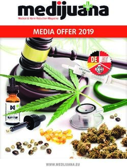 Media offer 2019 - Medijuana