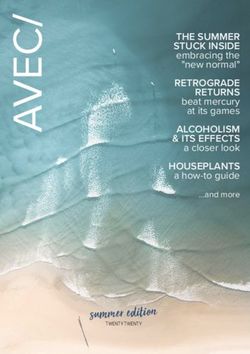 Summer edition TWENTY TWENTY - Squarespace