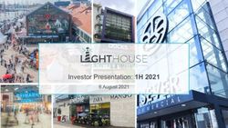 Investor Presentation: 1H 2021 - 6 August 2021 - Lighthouse Capital