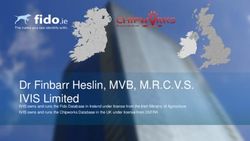 Dr Finbarr Heslin, MVB, M.R.C.V.S. IVIS Limited
