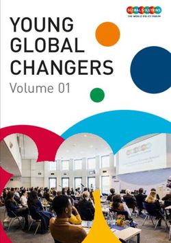 YOUNG GLOBAL CHANGERS - Volume 01 - The Global Solutions Initiative