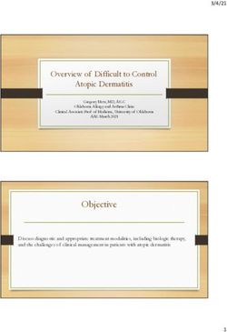 Objective - Overview of Difficult to Control Atopic Dermatitis - Association of Asthma Educators