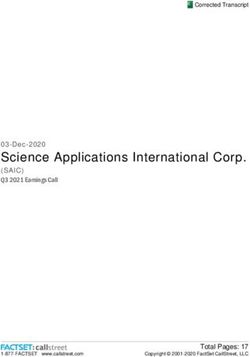 Science Applications International Corp - 03-Dec-2020