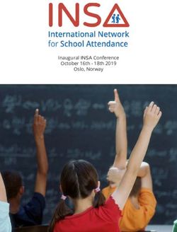 Inaugural INSA Conference October 16th - 18th 2019 Oslo, Norway - 18th 2019 Oslo ...