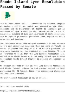 Rhode Island Lyme Resolution Passed by Senate