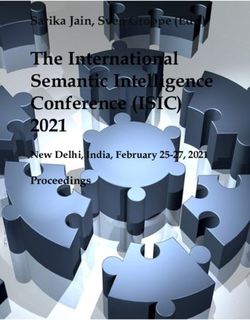 The International Semantic Intelligence Conference (ISIC) 2021 - New Delhi, India, February 25-27, 2021 Proceedings - CEUR-WS.org