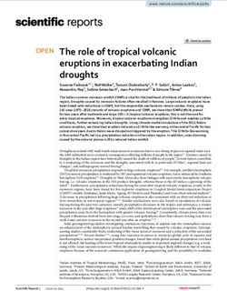 The role of tropical volcanic eruptions in exacerbating Indian droughts - Nature