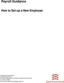 Payroll Guidance How to Set-up a New Employee - Essex County ...