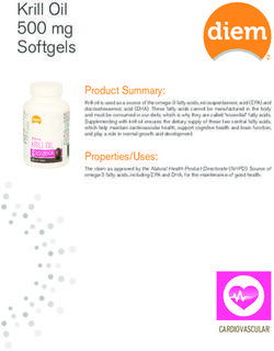 Krill Oil 500 mg Softgels