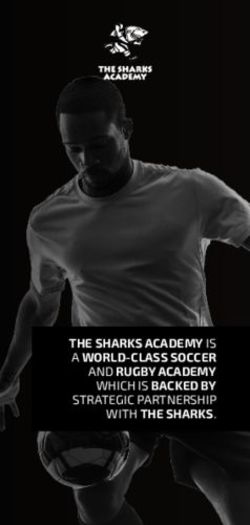 THE SHARKS ACADEMY IS A WORLD-CLASS SOCCER AND RUGBY ACADEMY WHICH IS BACKED BY STRATEGIC PARTNERSHIP WITH THE SHARKS.