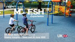 UK UK Retail Banking Coronavirus Weekly Insights - Week end 26 June 2020