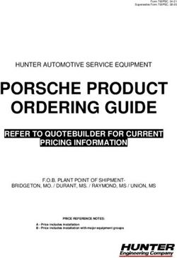 PORSCHE PRODUCT ORDERING GUIDE - REFER TO QUOTEBUILDER FOR CURRENT PRICING INFORMATION - VW ...