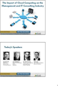 The Impact of Cloud Computing on the Management and IT Consulting Industry