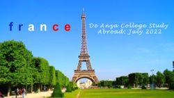 De Anza College Study Abroad: July 2022