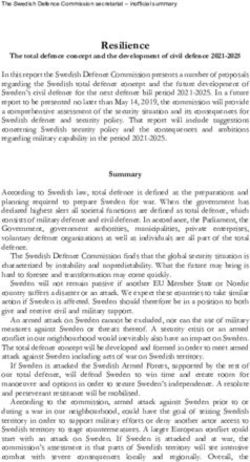 Resilience - Regeringen.se