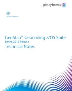 GeoStan Geocoding z/OS Suite - Spring 2019 Release Location Intelligence