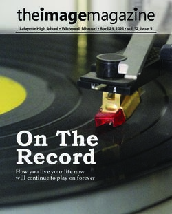 On The Record - theimagemagazine - How you live your life now will continue to play on forever - The Lancer Feed