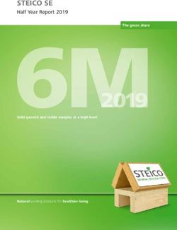 STEICO SE Half Year Report 2019 - The green share