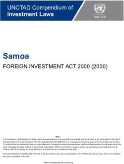 Samoa FOREIGN INVESTMENT ACT 2000 (2000)