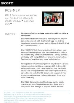 PCS-MEP IPELA COMMUNICATION MOBILE APP FOR ANDROID, IPHONE, IPAD, IPAD AIR AND IPAD MINI - PRO.SONY