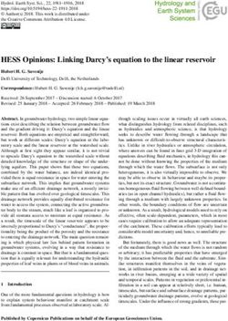 HESS Opinions: Linking Darcy's equation to the linear reservoir