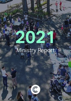 Ministry Report - Christ Church St Ives