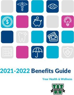 2021-2022 Benefits Guide - Your Health & Wellness