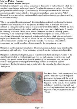 Marine Piston Damage By Tom Benton, Marine Surveyor - Boatpokers