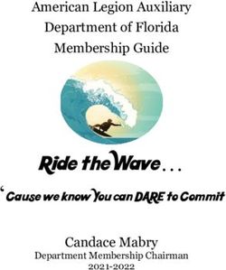 Ride the Wave 'Cause we know You can DARE to Commit - American Legion Auxiliary Department of Florida