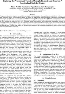 Exploring the Predominant Targets of Xenophobia-motivated Behavior: A Longitudinal Study for Greece
